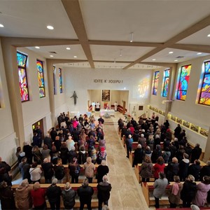 Svetkovina svetog Josipa proslavljena na zagrebačkoj Trešnjevki